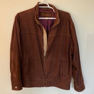 Brown corduroy jacket XXL